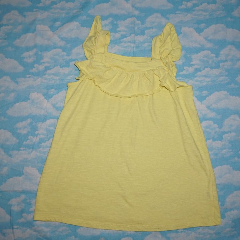 2/$10 Girls Ruffle Tank Top - Picture 2 of 3